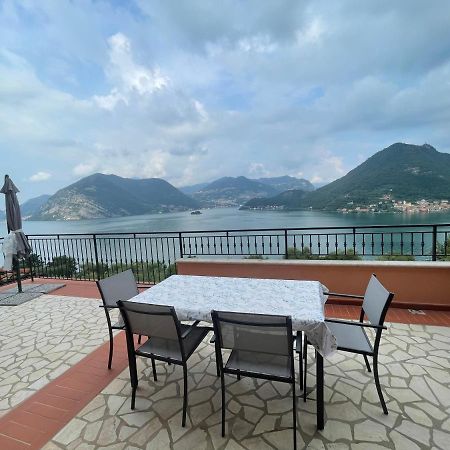 Appartamento Vista Lago D'Iseo Sulzano Eksteriør billede