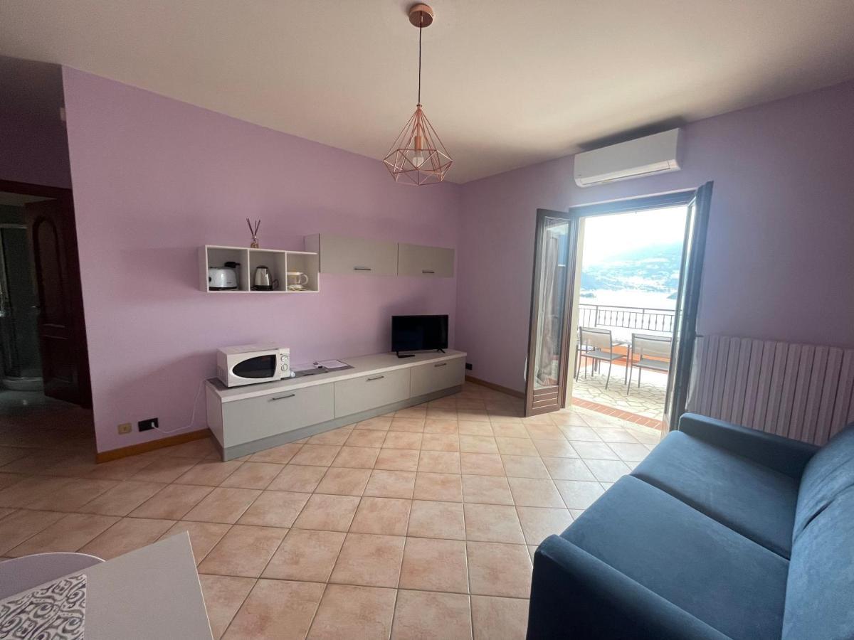 Appartamento Vista Lago D'Iseo Sulzano Eksteriør billede